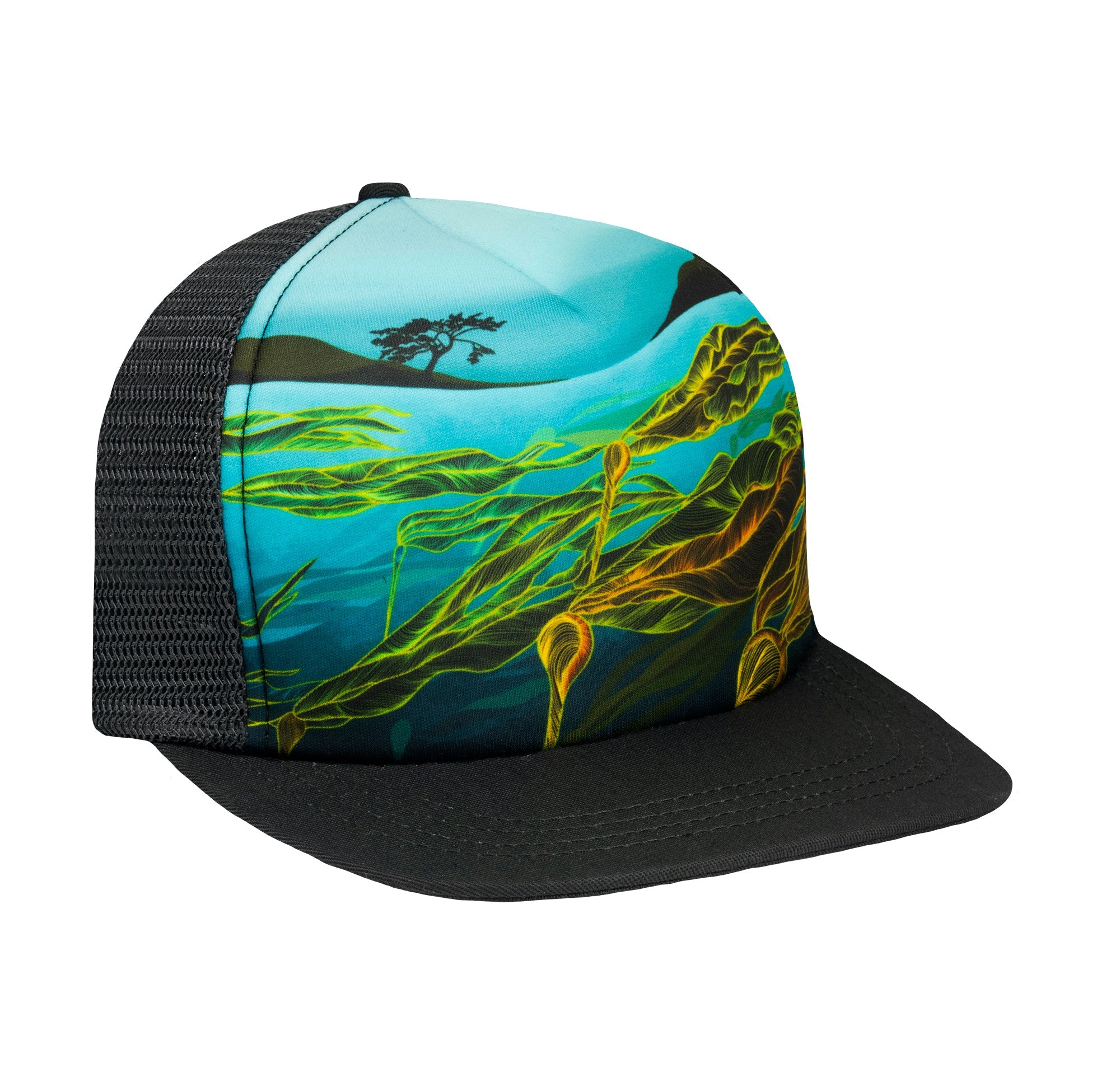 Surrounded Trucker Hat Forest Green - plastmix.pl