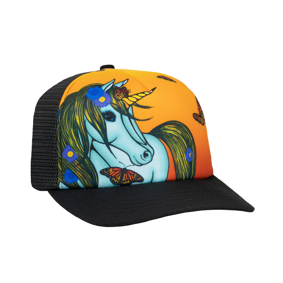 Youth Unicorn Trucker Hat